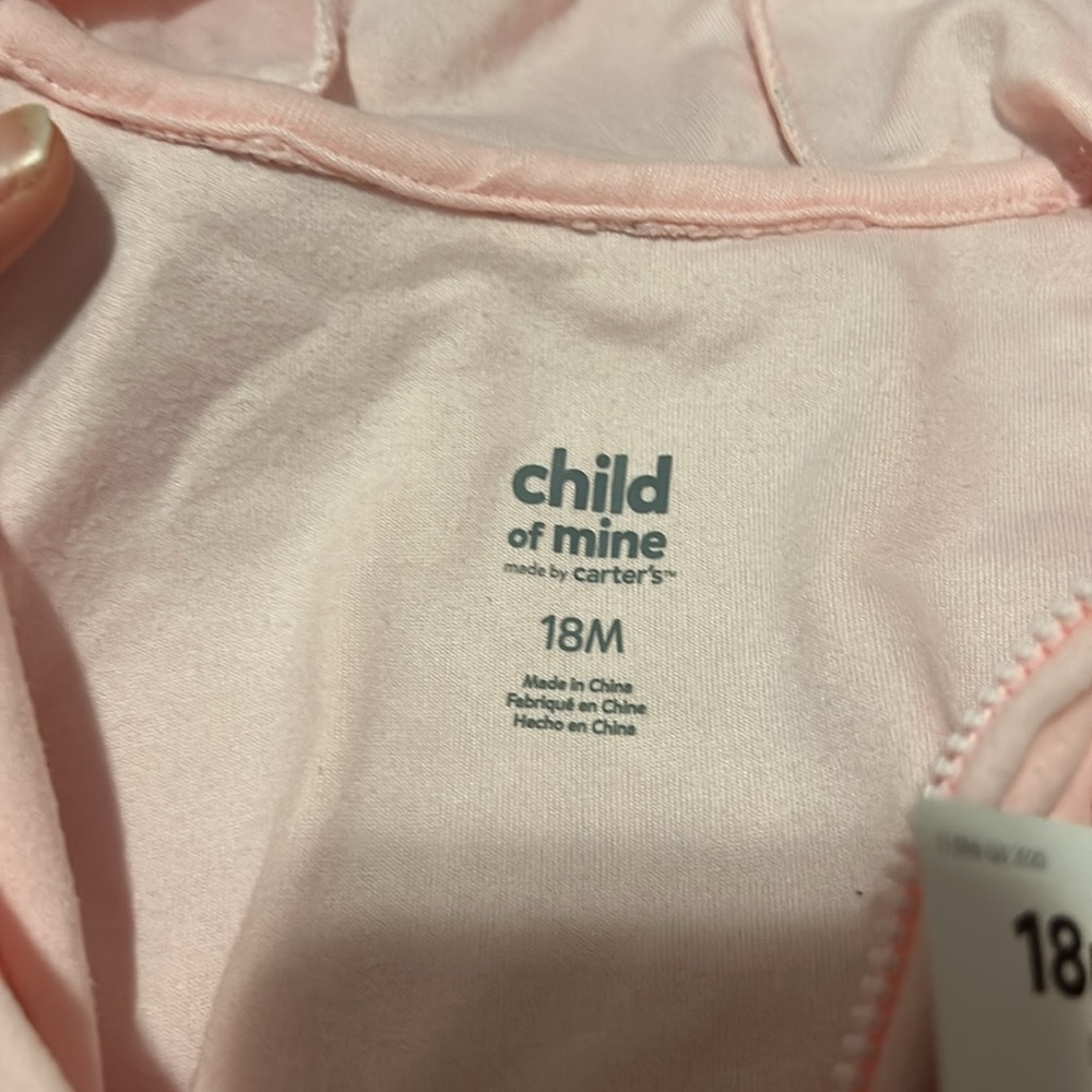 Fleece sleeper pjs. - Picture 4 of 4